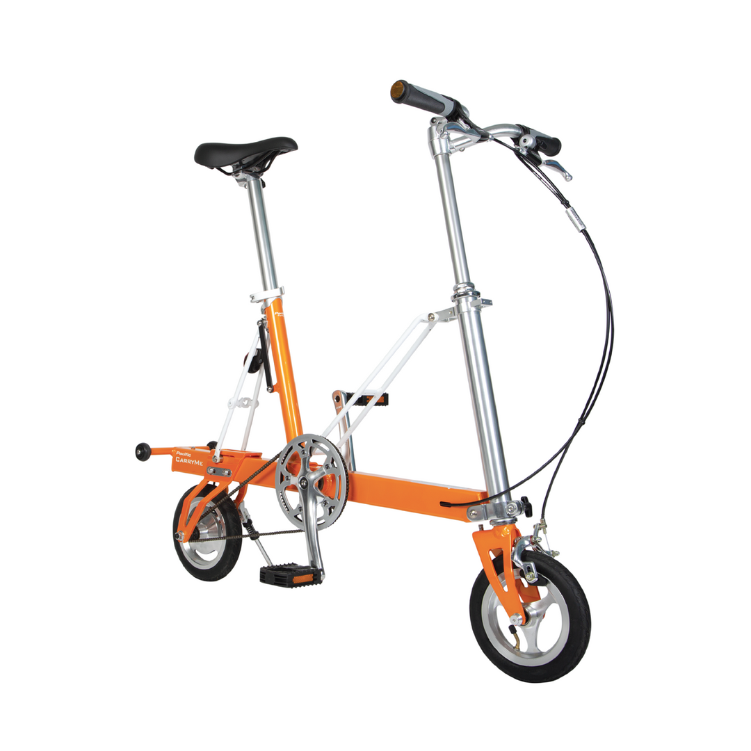 CarryMe | Compact Foldable Bike | Amber Orange – PacificCarryMe
